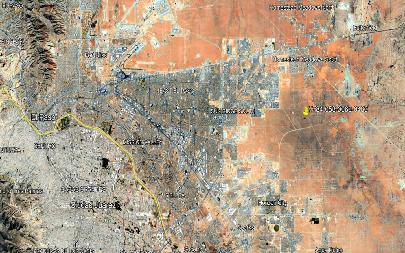 0.23 Acre lot off TBD in El Paso, Texas! INVEST NOW!!-H784-053-0060-0430, photo 5