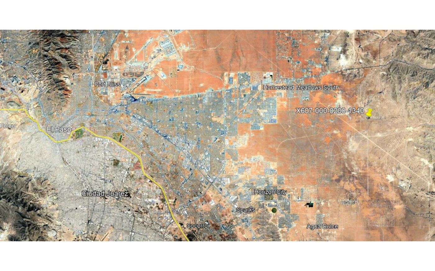 10 Acre lot off TBD Dr in El Paso, Texas! INVEST NOW!!-X577-000-3080-0450, photo 5