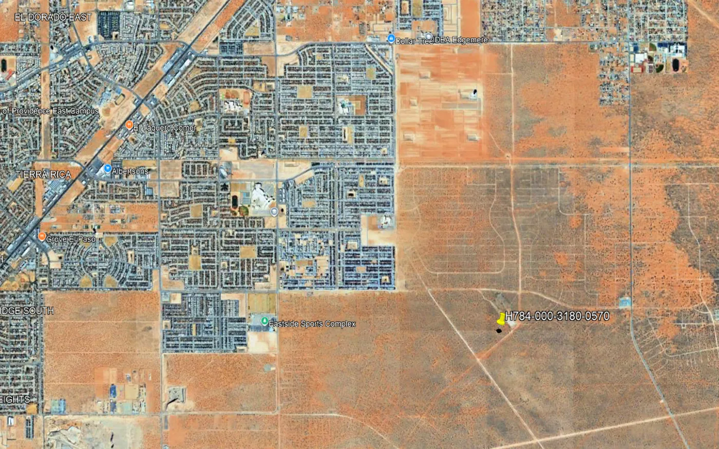 0.23 Acre lot off TBD Dr in El Paso, Texas! INVEST NOW!!-H784-051-0100-0330, photo 4
