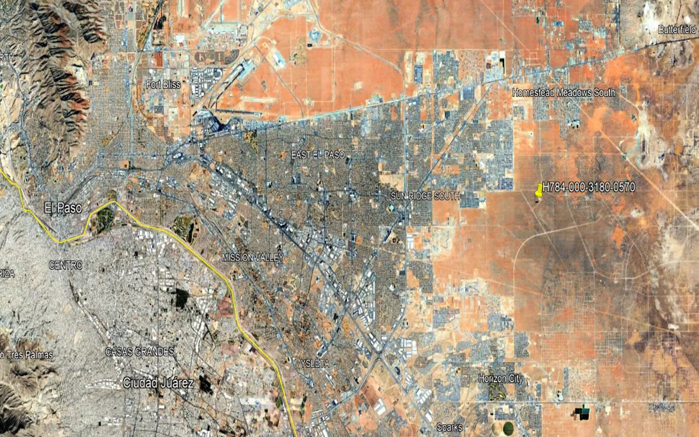 0.23 Acre lot off TBD Dr in El Paso, Texas! INVEST NOW!!-H784-051-0100-0330, photo 5